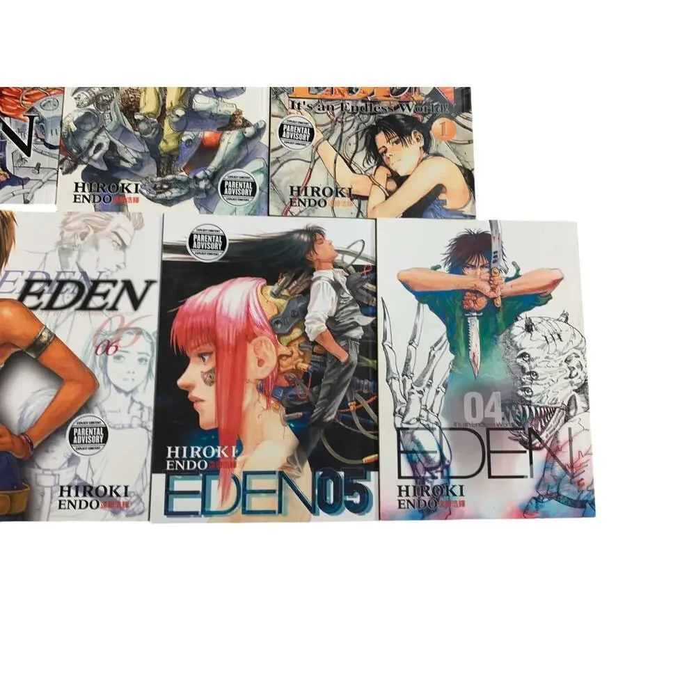 Eden Its an‎ Endless World! Manga English Vol. 1-7 Hiroki Endo